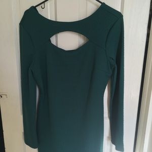 Longsleeve Cutout Sheath